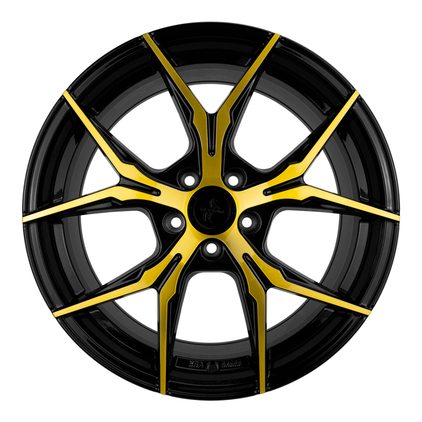 KT19N Black Front Gold 8.5x19